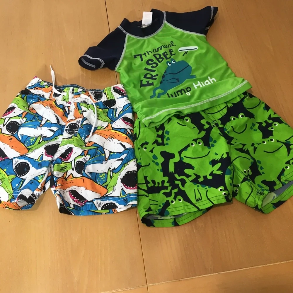 Carters swim set bathing suit set